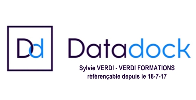 Datadock logo Sylvie Verdi Formations referencable 2017