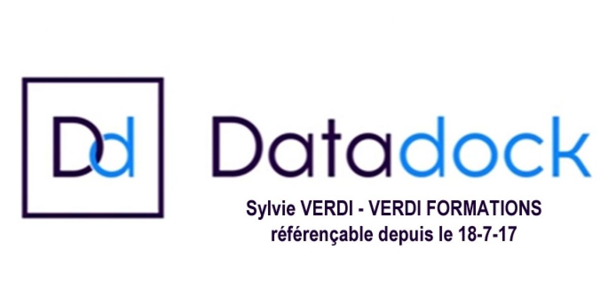 Datadock logo Sylvie Verdi Formations referencable 2017